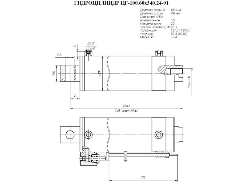 ЦГ-100.60х340.24-01