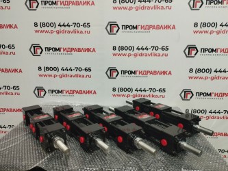 Гидроцилиндры на шпильках для производственной линии-2